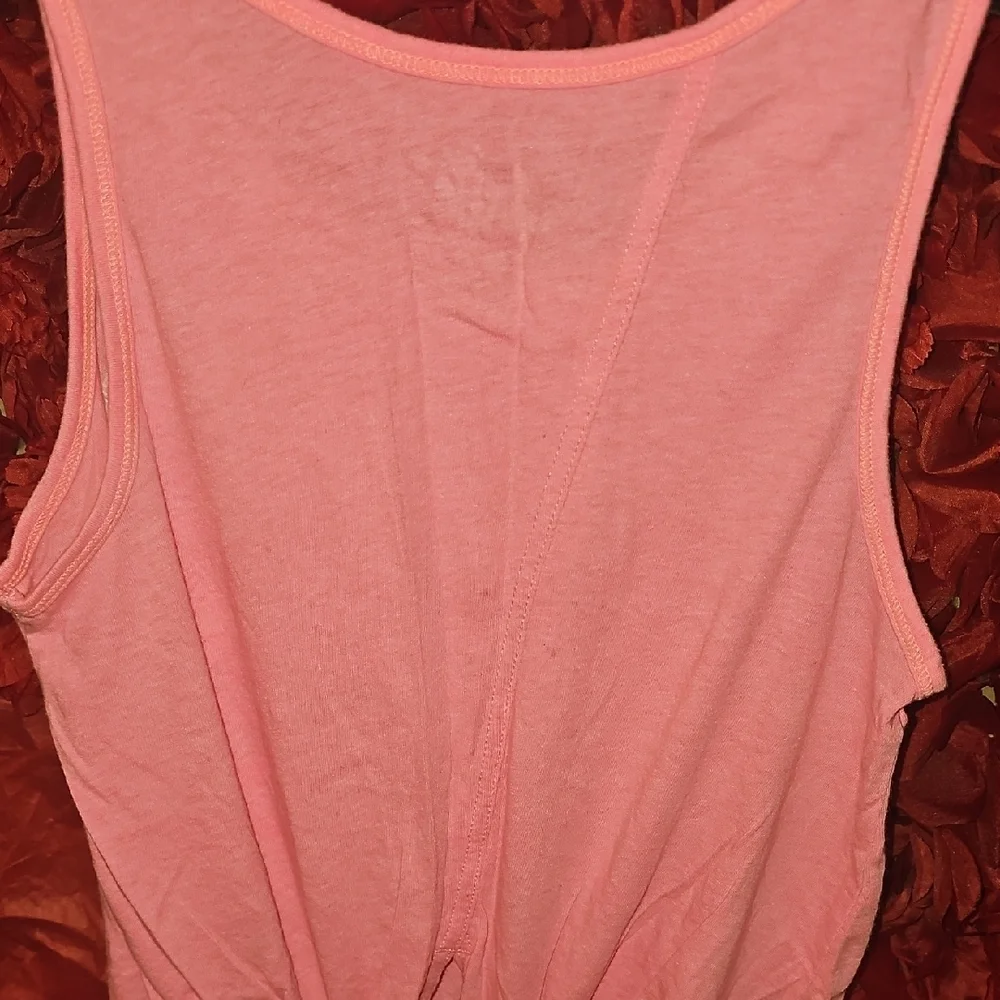 Justice Girls Vibrant Pink Sequin Dance Tank Size 12